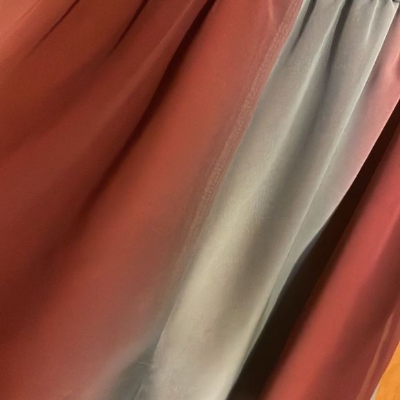 •ENVY•SHEER RED WINE/SMOKE GRAY SPAGHETTI STRAP ROMPER IN SIZE SMALL (NWOT) - Picture 8 of 9